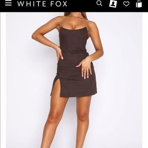 Change The Tune Mini Dress Chocolate